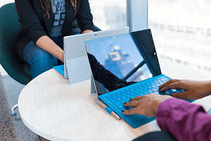 Working on Microsoft Surface, saving files to OneDrive