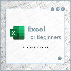 Excel beginner training course