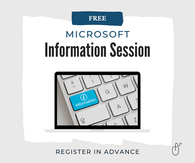 Information Session for Microsoft Teams, 365 and OneNote